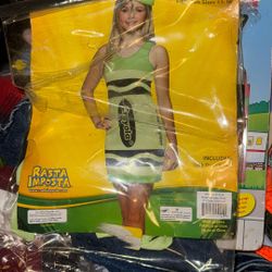 Crayola Dress Up Size 13-16 Years Old Includes Dress And Hat