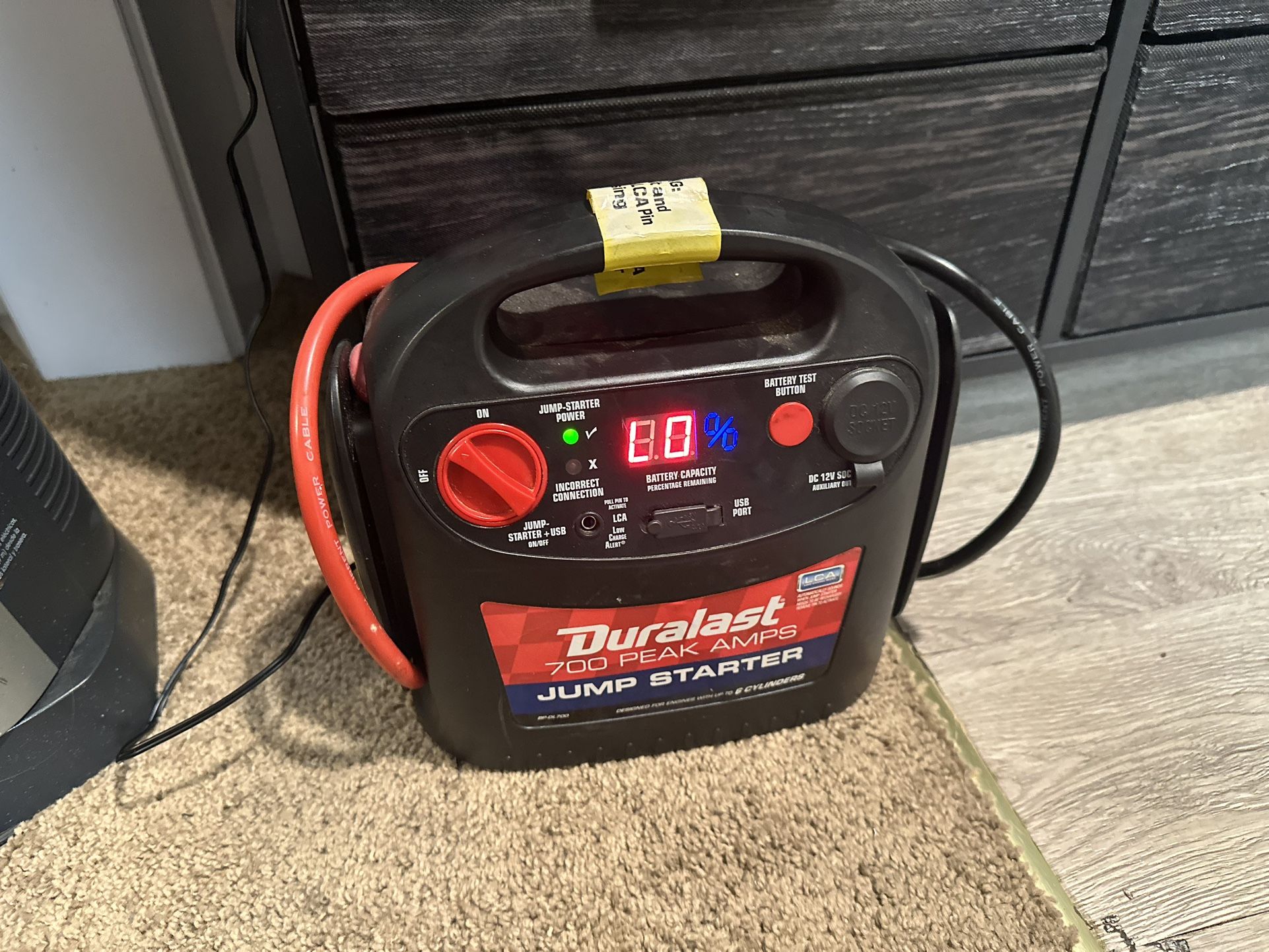 Jump Box, Used One Time