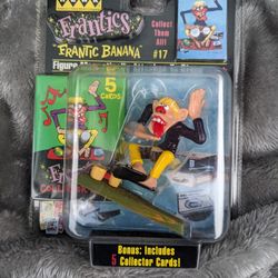 Vintage HAWK Frantic BANANA Collectible Figure #17 + 5 Bonus