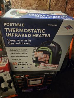 Flaming King Heater, New.