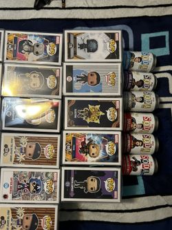Lot Of 30+ Funkos And 6 Sodas 