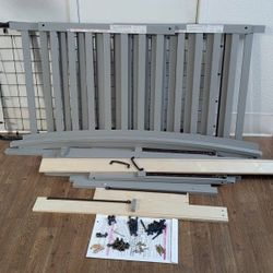 Graco Benton 5-in-1 Convertible Crib with Drawer - Pebble Gray