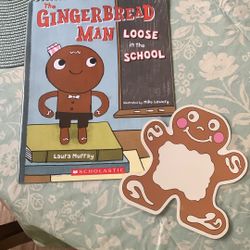 Gingerbread Man Loose In The School Bk, Along With 35 G-man Laminated Die cuts $10