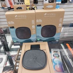 "Carga Nimblez sin dañar el planeta", incluye cargador de pared USB-C Includo wireless.