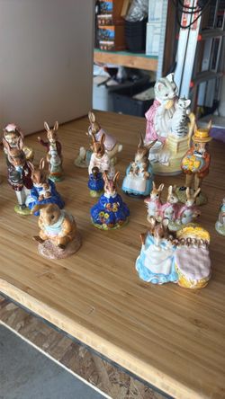 Beatrix Potter Collectible Figurines