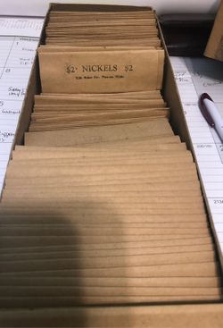 Nickel coin wrappers