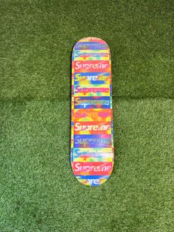 Supreme Distorted Logo Skateboard Deck