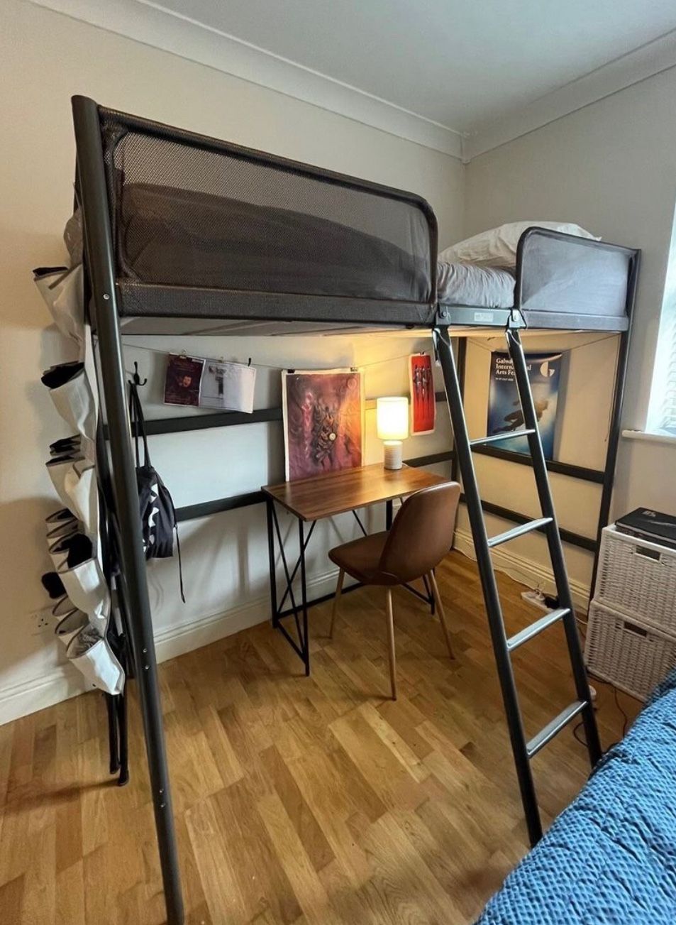 IKEA Loft Bed with mattress TWIN 