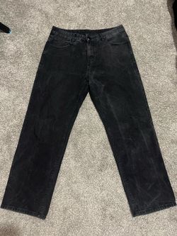 Black baggy jeans