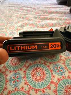 20V Max 1.5Ah Lithium Battery Pack