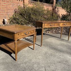 Sofa/Console and End Tables by Henredon