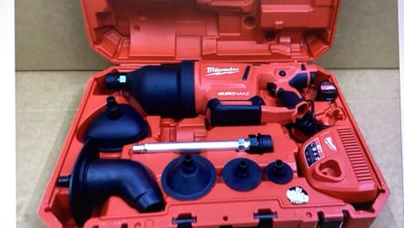 Mlwaukee M12  Airsbake Drain Cleaning air gun 2572-20b in hard case