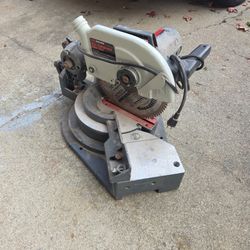 Craftsman 10in Compound Miter Saw & Extra Blade