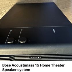 Bose Cinema 15 Home Theater 