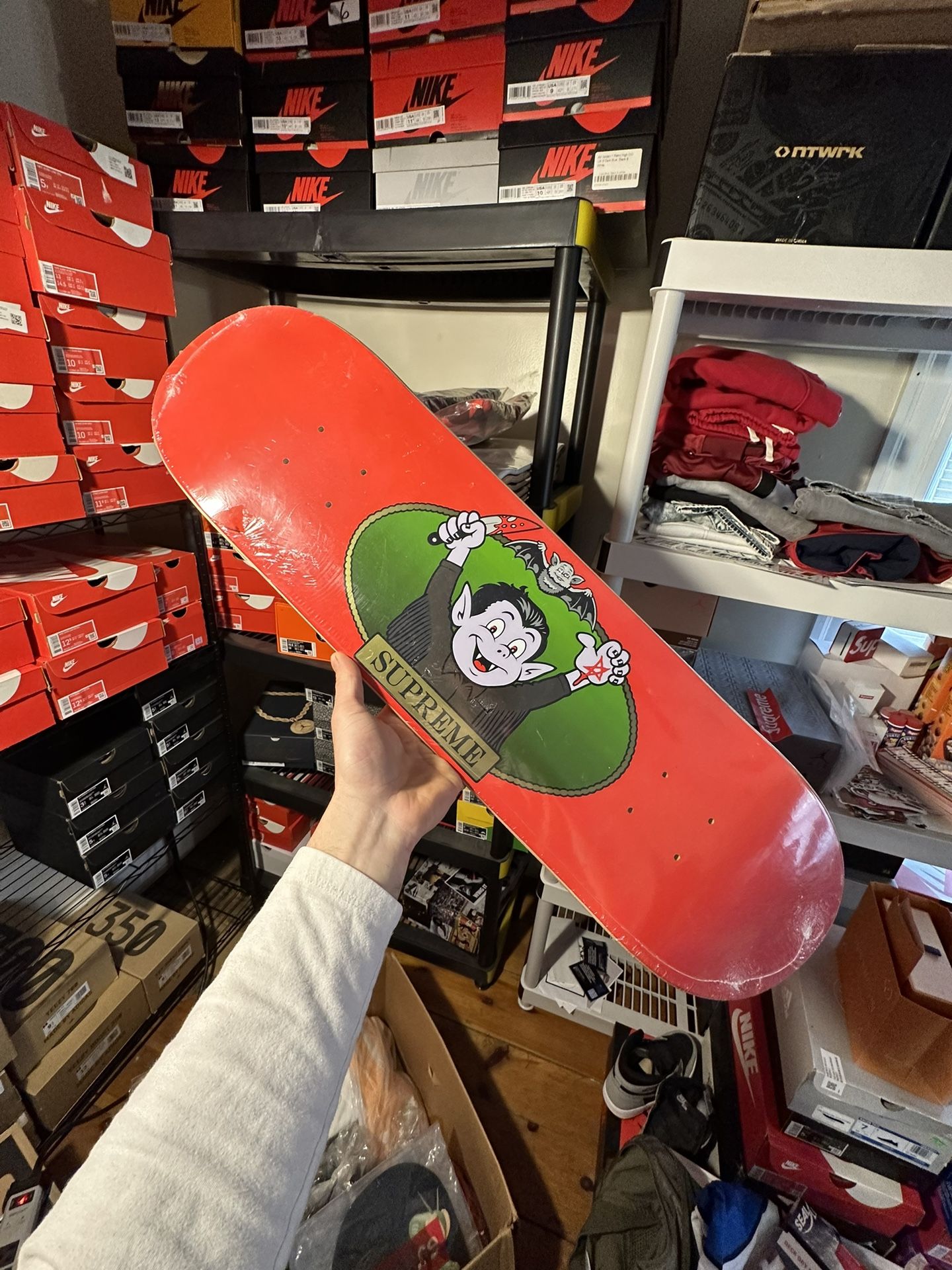 Supreme Vampire Boy Skateboard Brand New!