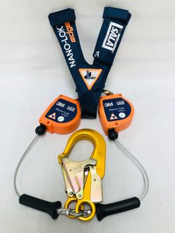 3M DBI-SALA Nano-Look Edge 8’ Twin Leg Self Retracting Lifeline