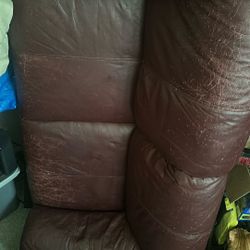 Free 2 Person Leather Couch