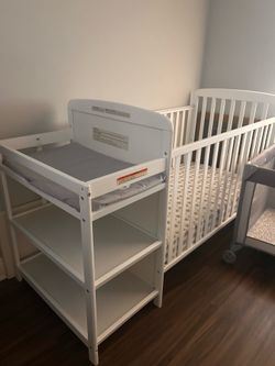 Baby crib and play pen