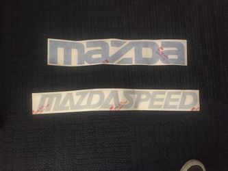Mazda Speed stickers