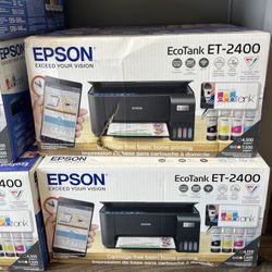 🖨️Brand New Epson EcoTank ET-2400 Wireless Color All-in-One Cartridge-Free Supertank Printer with Scan and Copy – Easy, Everyday Home Printing