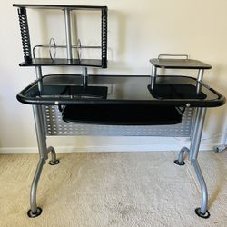Office desk set With Bookshelf And Filing Cabinet