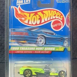 1999 HOT WHEELS RIGOR MOTOR TREASURE HUNT