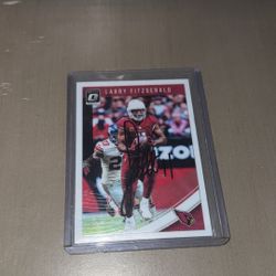 Larry Fitzgerald Auto Card Authentic 