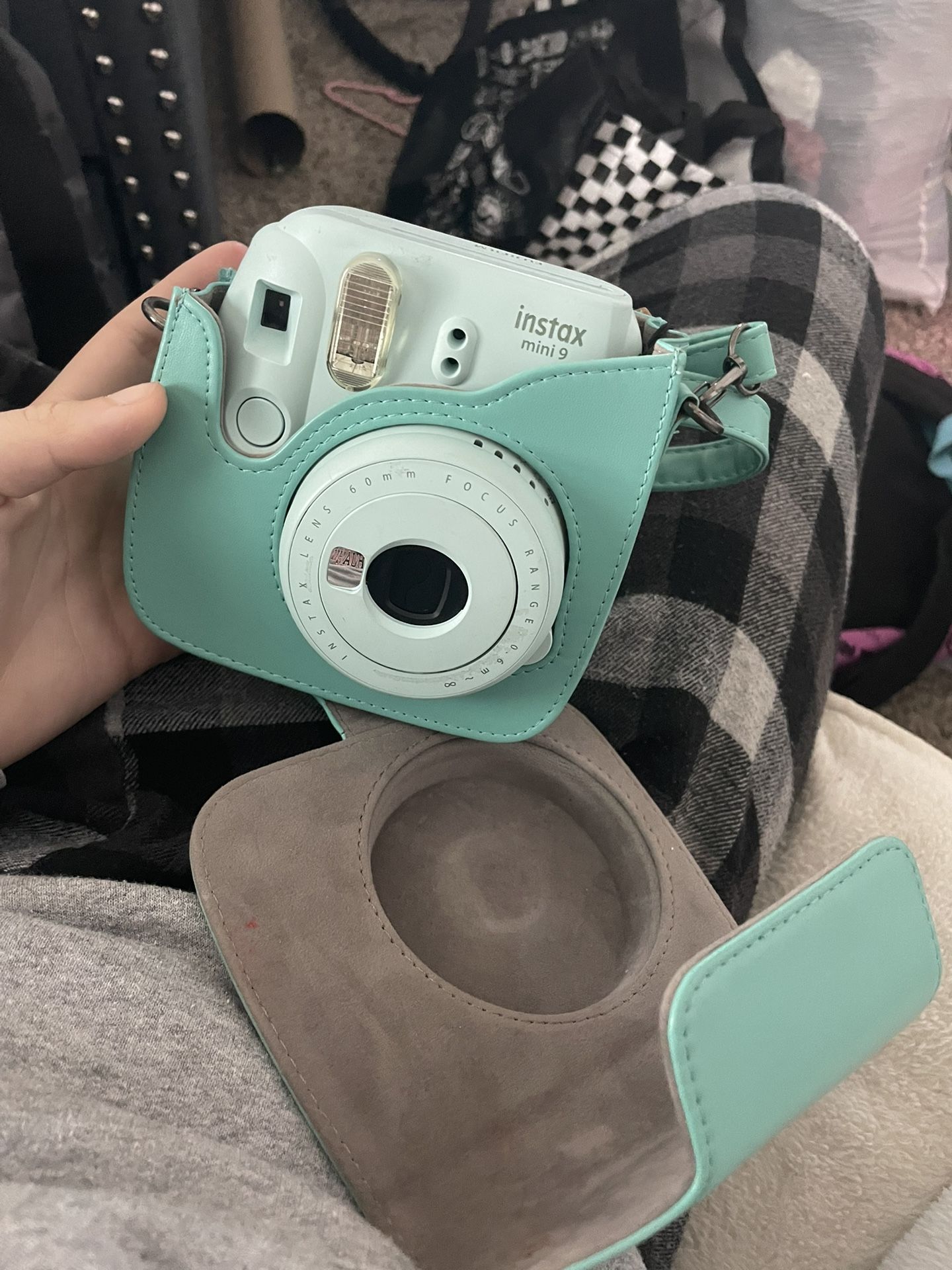Instax mini 9 with carrying case