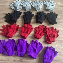 Kids gloves size small bundle of 16 pairs new