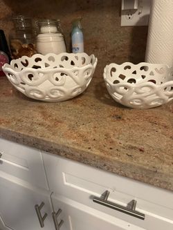 Gordon Ramsay Signature Series White Pierced Porcelain Bowl, Oven Safe