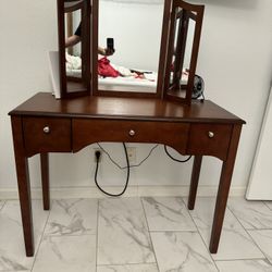 Vanity With Mirror  
