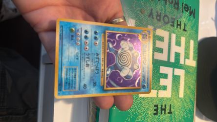 Japanese Poliwrath Holo Pokémon Card