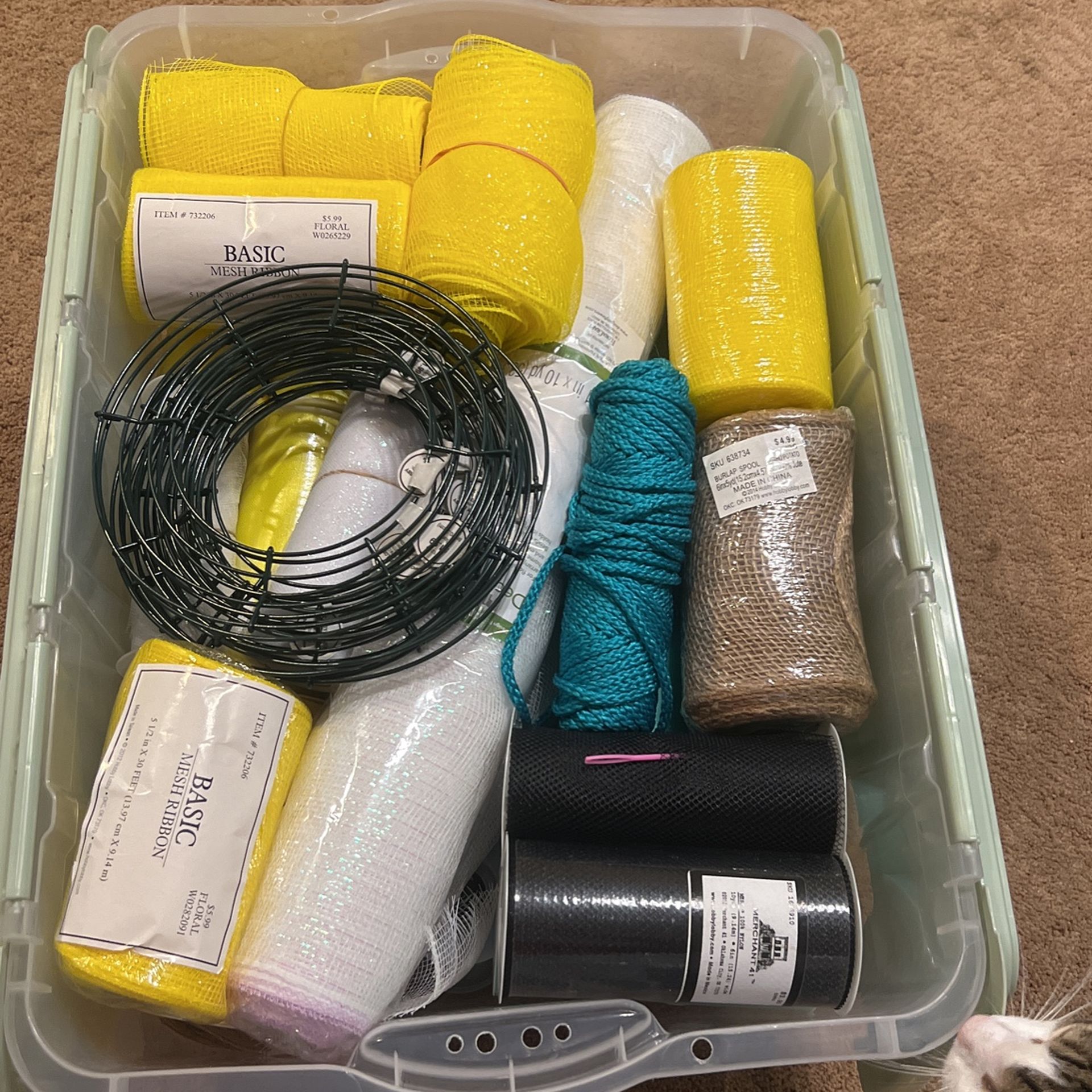 Tulle, Mesh, & Burlap Spools