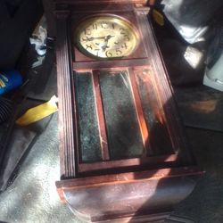 Vintage German Wall Clock . Still Works