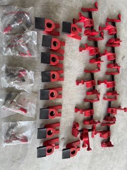 Pipe bar clamps 1/2 inch - new