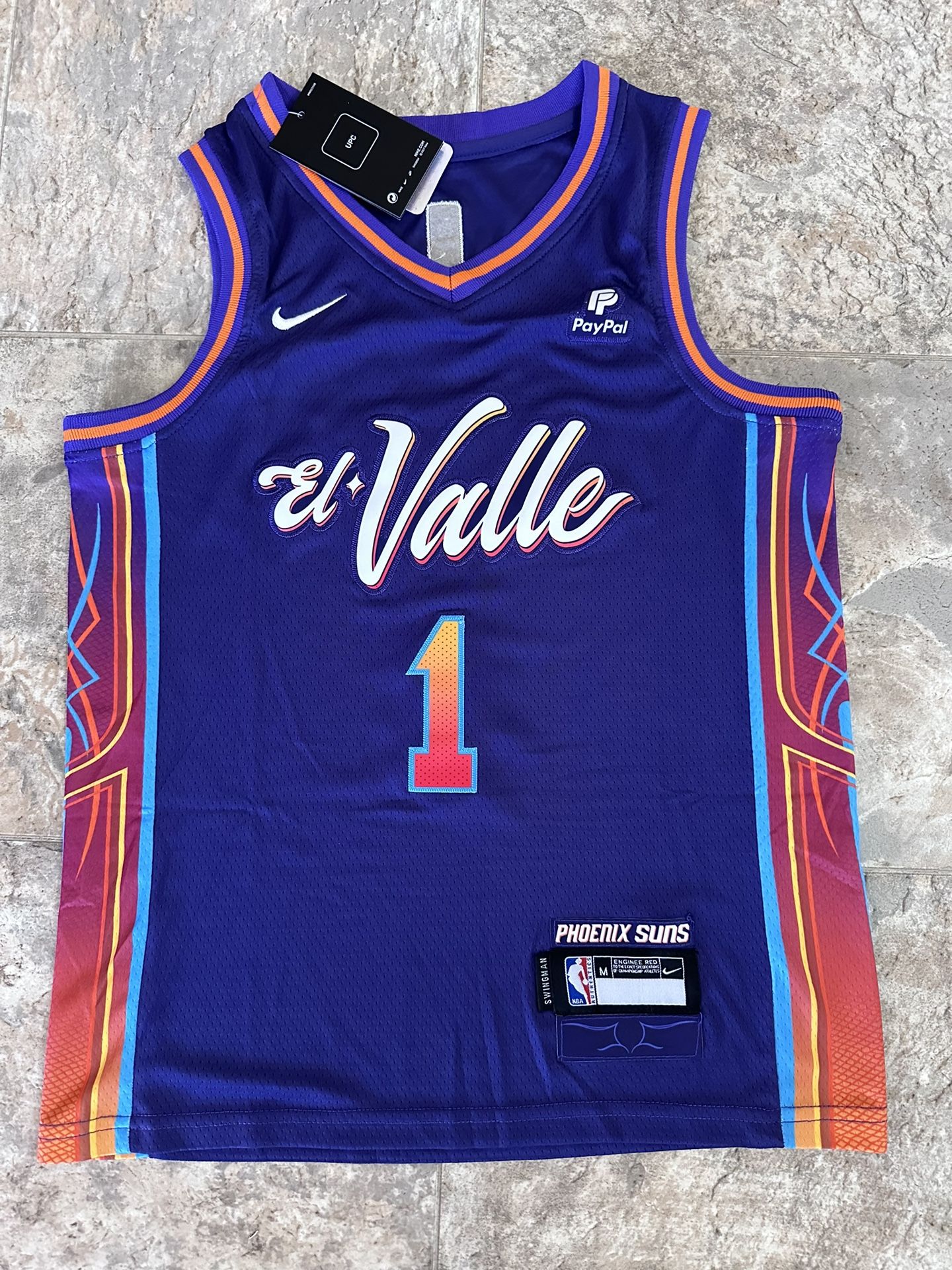 Phoenix Suns Jerseys El Valle ( Devin Booker)