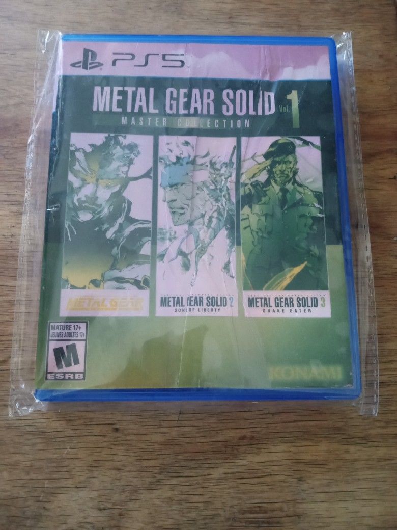 METAL GEAR SOLID MASTER COLLECTION VOL.1 PS5 GAME