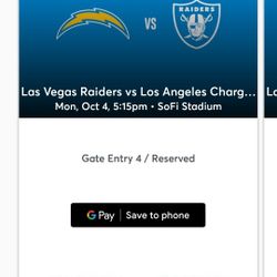 Chargers Vs Raiders