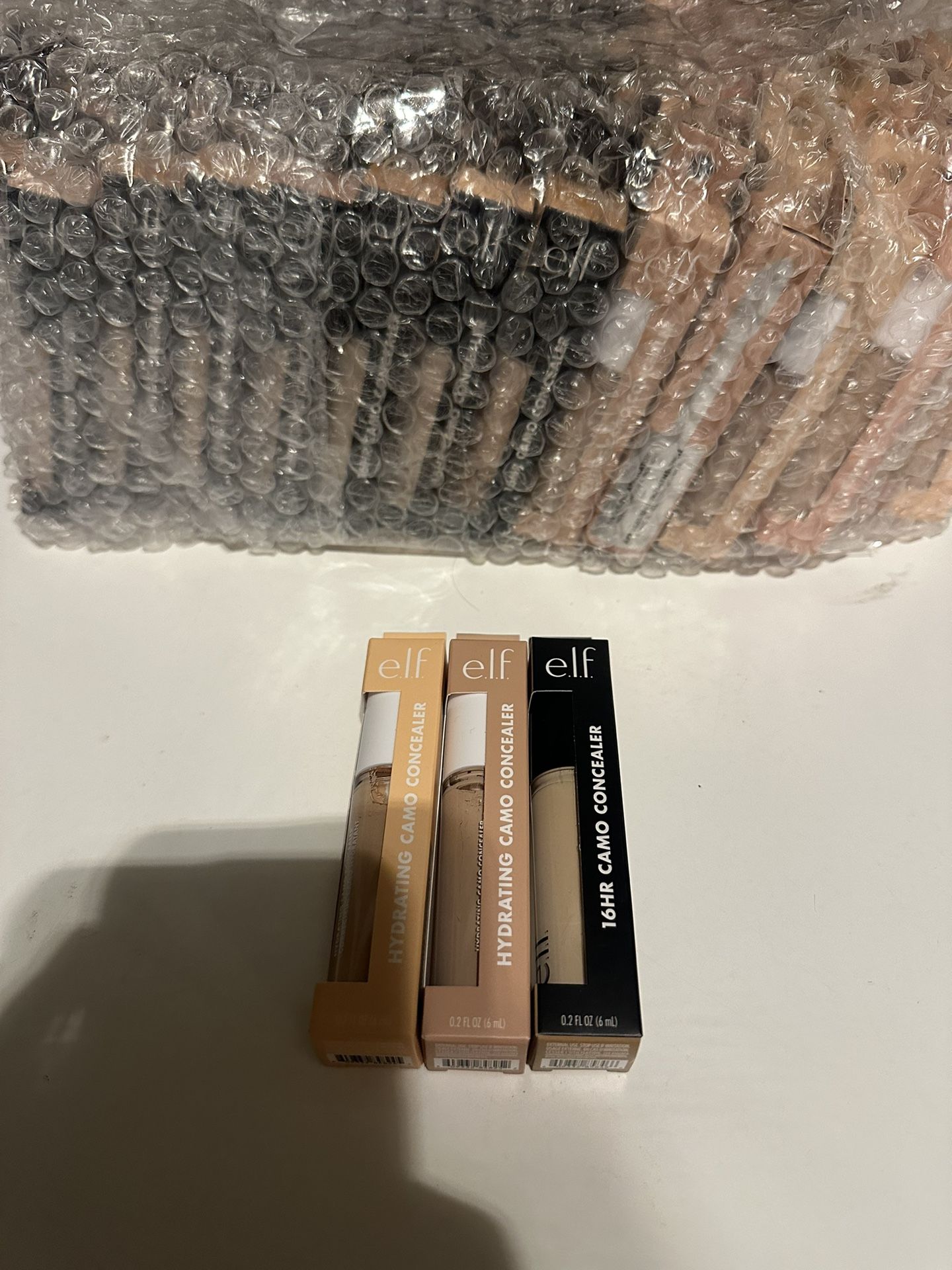 e.l.f. 16hr Camo Concealer Light Beige ELF Cosmetics 85846 Full Coverage