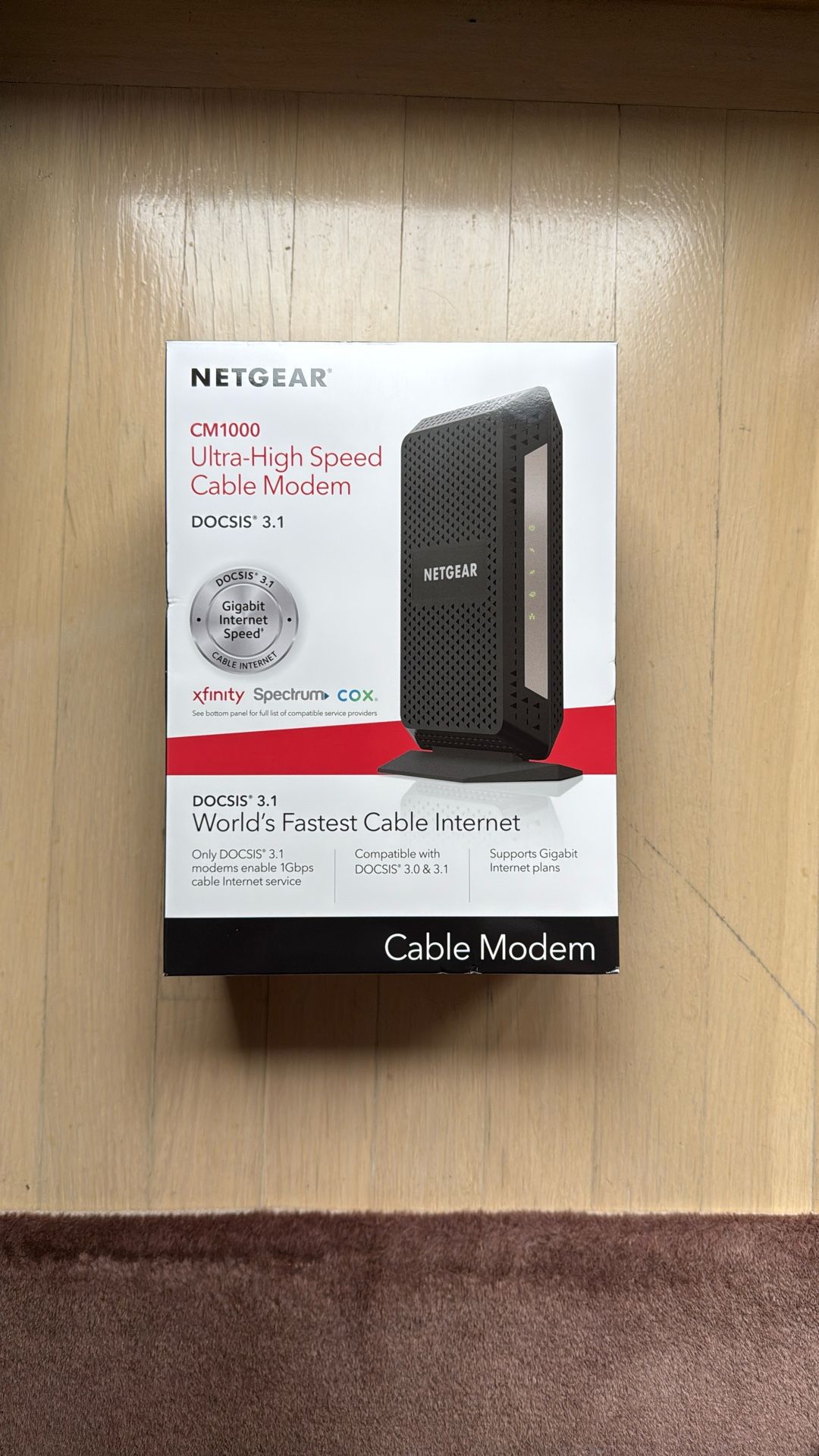 Netgear CM1000 Ultra High Speed Cable Modem