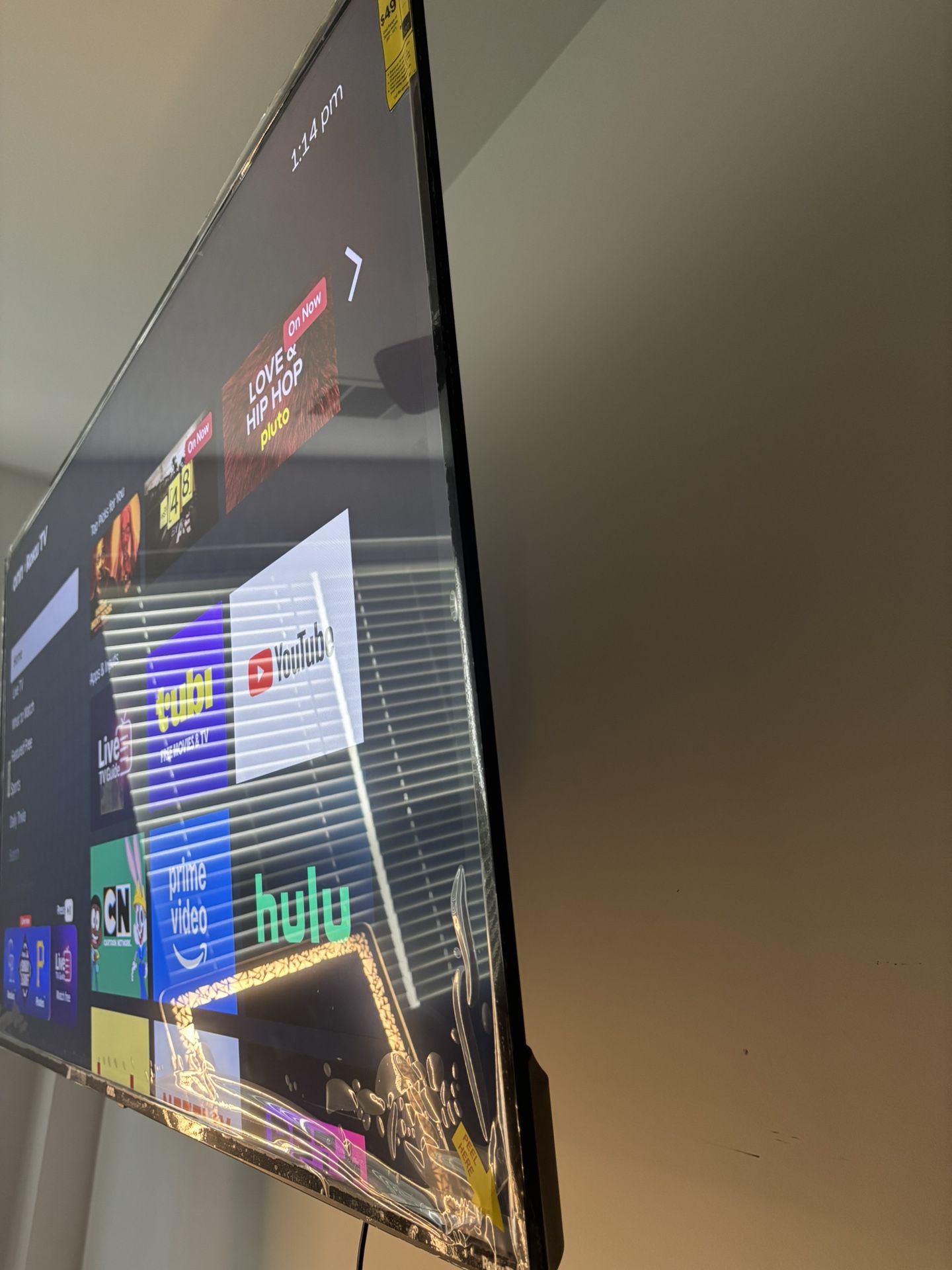 65 inch TV lightly used