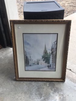Large Framed Photo