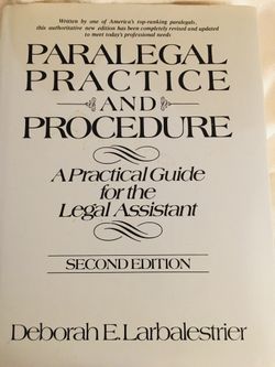Paralegal Practice  Hard Cover 