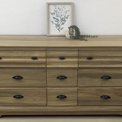 Refinished Solid Wood Dresser 