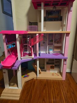 2021 Barbie Dreamhouse 3-Story Dollhouse with Pool, Slide & Elevator
