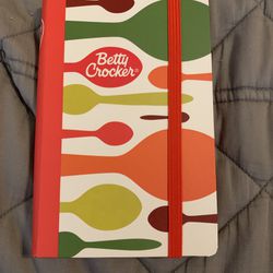 Betty Crocker Recipe Journal Notepad Keeper 6 x 3.5 Unused