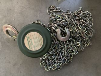 MILITARY SPARE TIRE CHAIN HOIST **NOS** 12301088