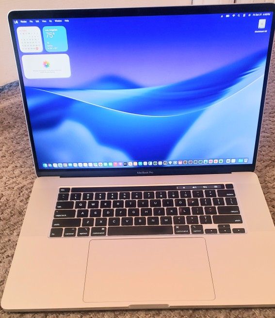 16"Macbook Pro With Touchbar/Logic Pro/Final Cut Pro X 