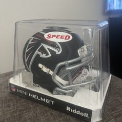 Micheal Vick Signed Mini Helmet 