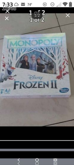 New Sealed Frozen Monoply